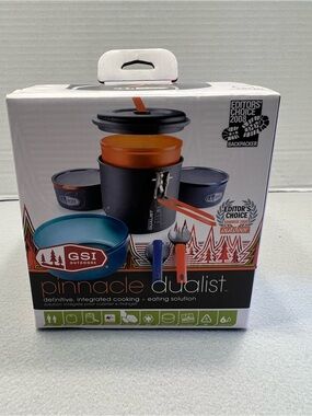 GSI Pinnacle Dualist Backpacking Camping Cook Set - NEW in BOX